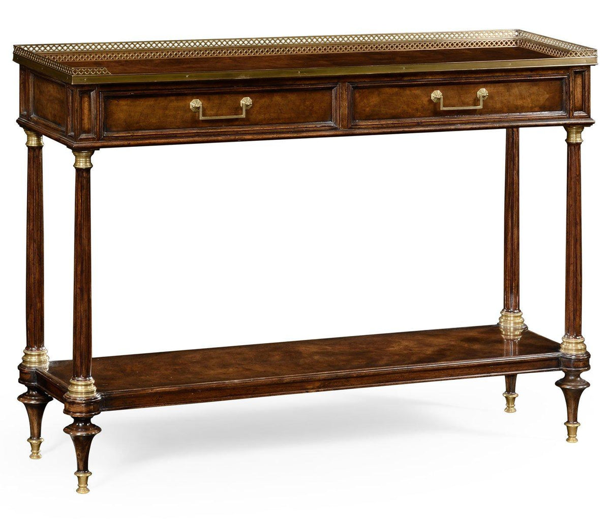 Jonathan Charles Living Console Table French Mahogany House of Isabella UK