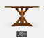 Jonathan Charles Living Console Table Rustic - Country Walnut House of Isabella UK