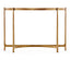 Jonathan Charles Living Demilune Console Table Contemporary Gilded - Large House of Isabella UK