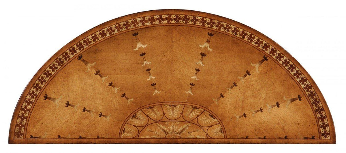 Jonathan Charles Living Demilune Console Table Neoclassical - Small House of Isabella UK