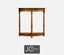 Jonathan Charles Living Demilune Console Table Rustic in Country Walnut House of Isabella UK