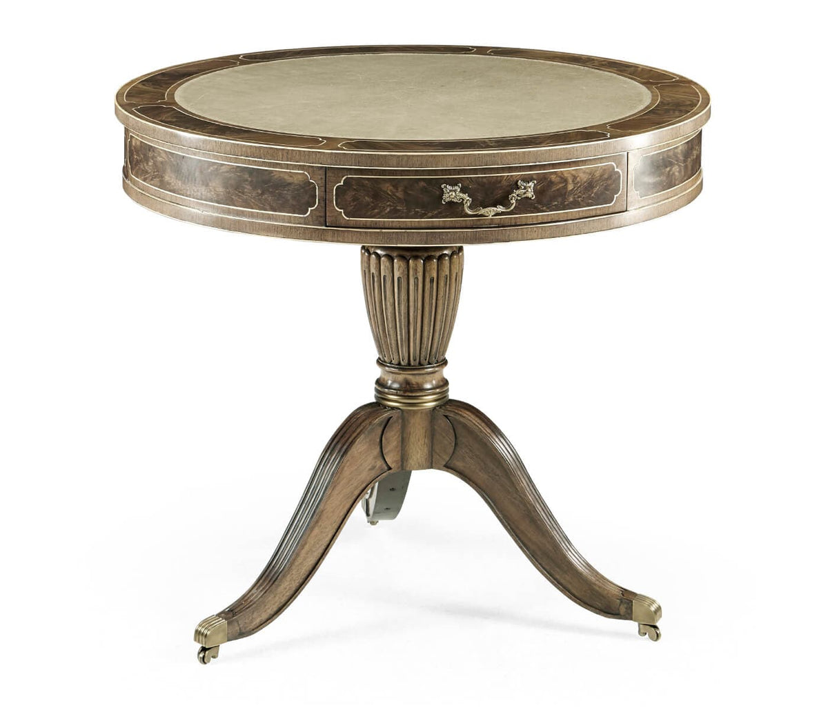 Jonathan Charles Living Drum Table Georgian - Bleached House of Isabella UK