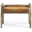 Jonathan Charles Living Echo Canyon Leather Footstool House of Isabella UK