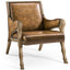 Jonathan Charles Living Echo Canyon Leather Occasional Chair House of Isabella UK