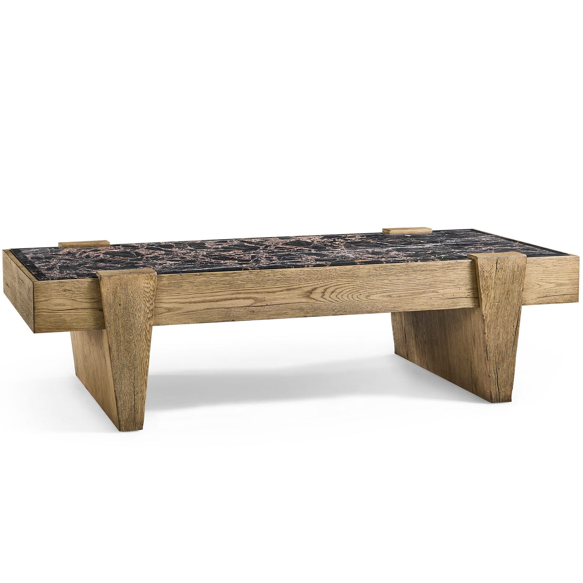 Jonathan Charles Living Echo Canyon Marble Rectangular Coffee Table House of Isabella UK