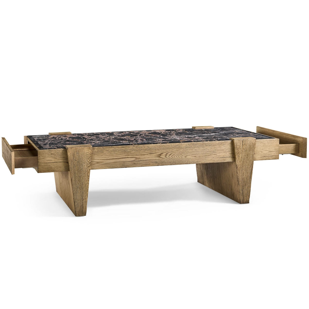 Jonathan Charles Living Echo Canyon Marble Rectangular Coffee Table House of Isabella UK