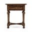 Jonathan Charles Living Elizabethan Tudor Oak Square Side Table House of Isabella UK