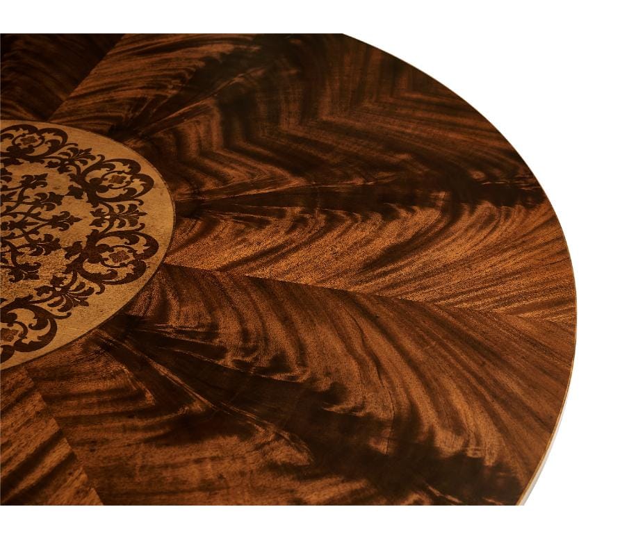 Jonathan Charles Living Finely Inlaid Mahogany Centre Table House of Isabella UK