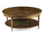 Jonathan Charles Living Garonne Round Walnut Coffee Table House of Isabella UK