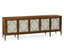 Jonathan Charles Living Garonne Walnut Entertainment Cabinet House of Isabella UK