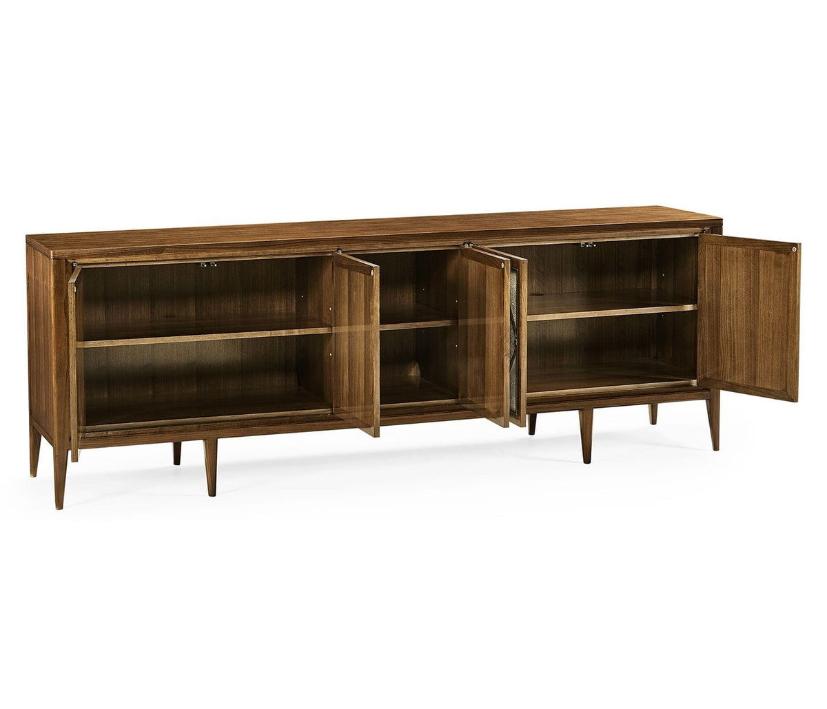 Jonathan Charles Living Garonne Walnut Entertainment Cabinet House of Isabella UK