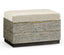 Jonathan Charles Living Geometric Dark French Oak Stool with Inside Storage on Wheels House of Isabella UK