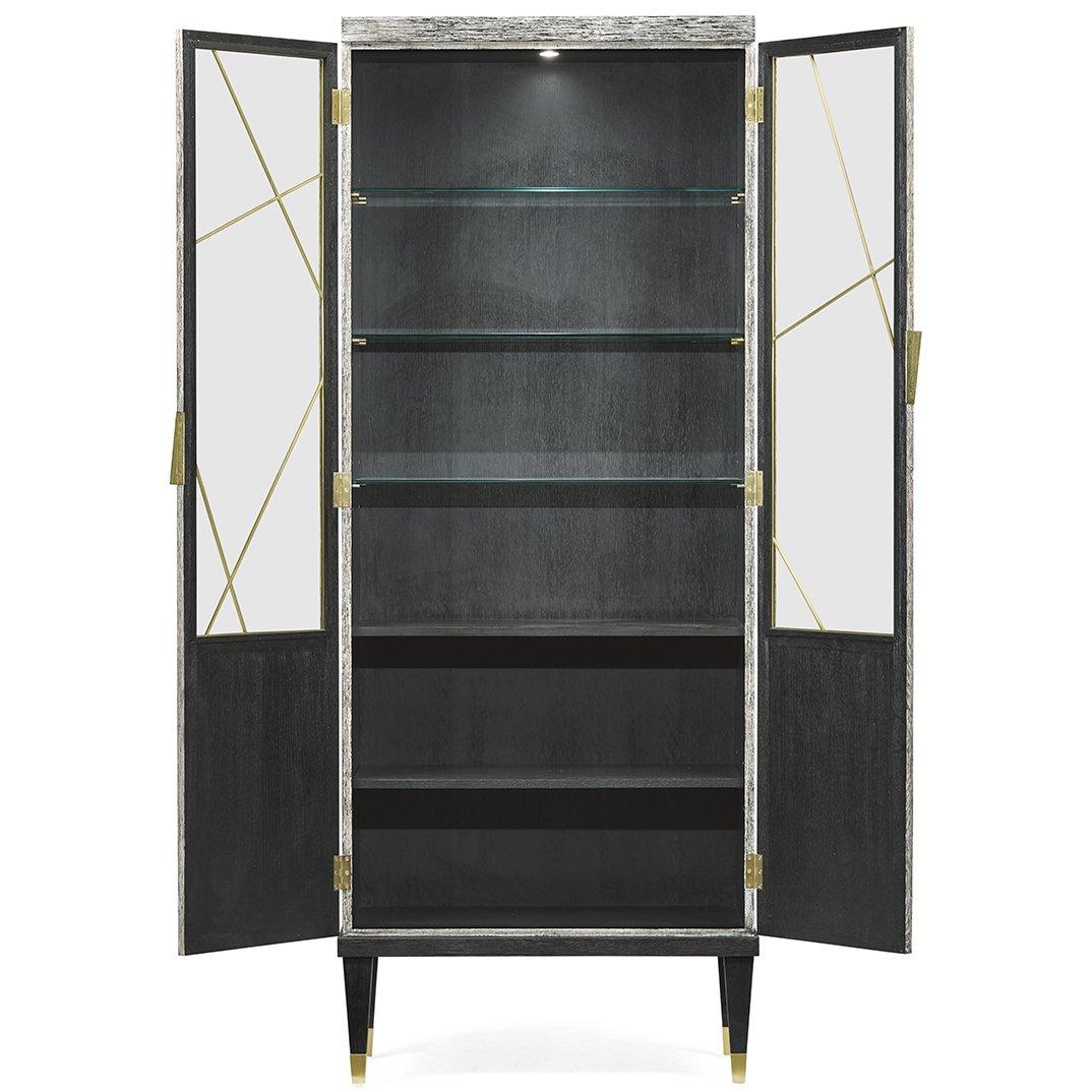 Jonathan Charles Living Geometric Display Cabinet House of Isabella UK