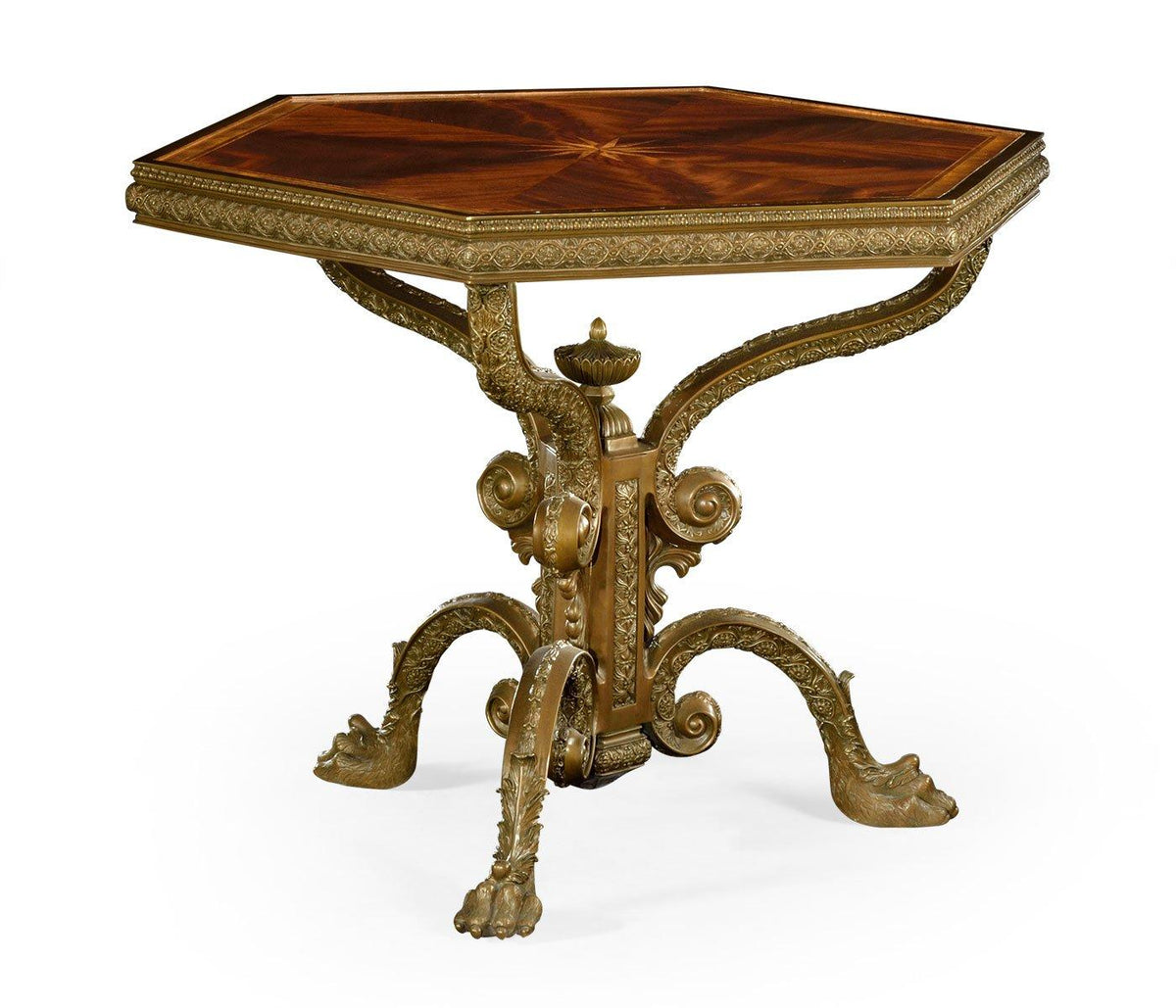 Jonathan Charles Living Hexagonal Centre Table Baroque House of Isabella UK