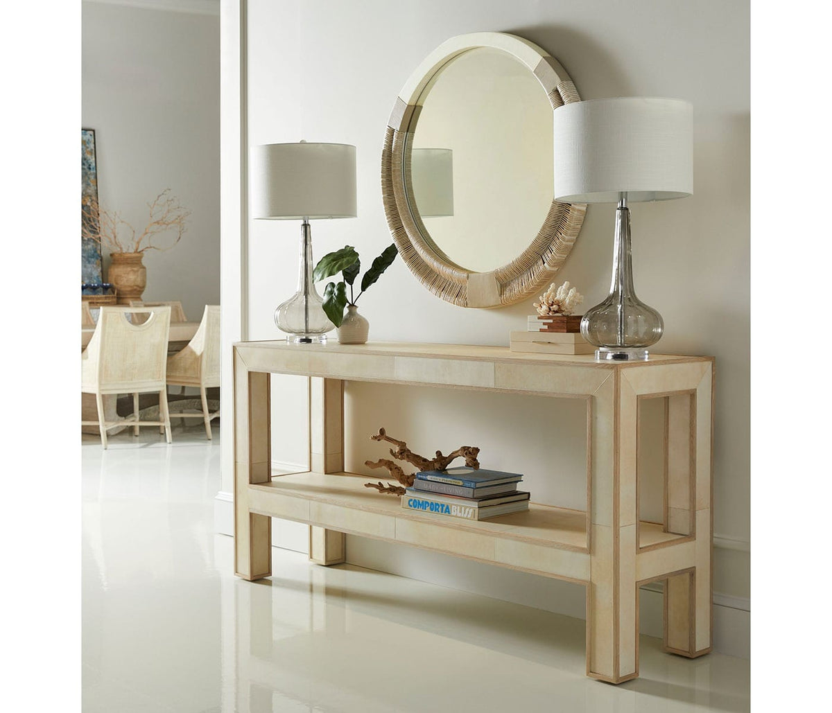 Jonathan Charles Living Hydra Console Table House of Isabella UK