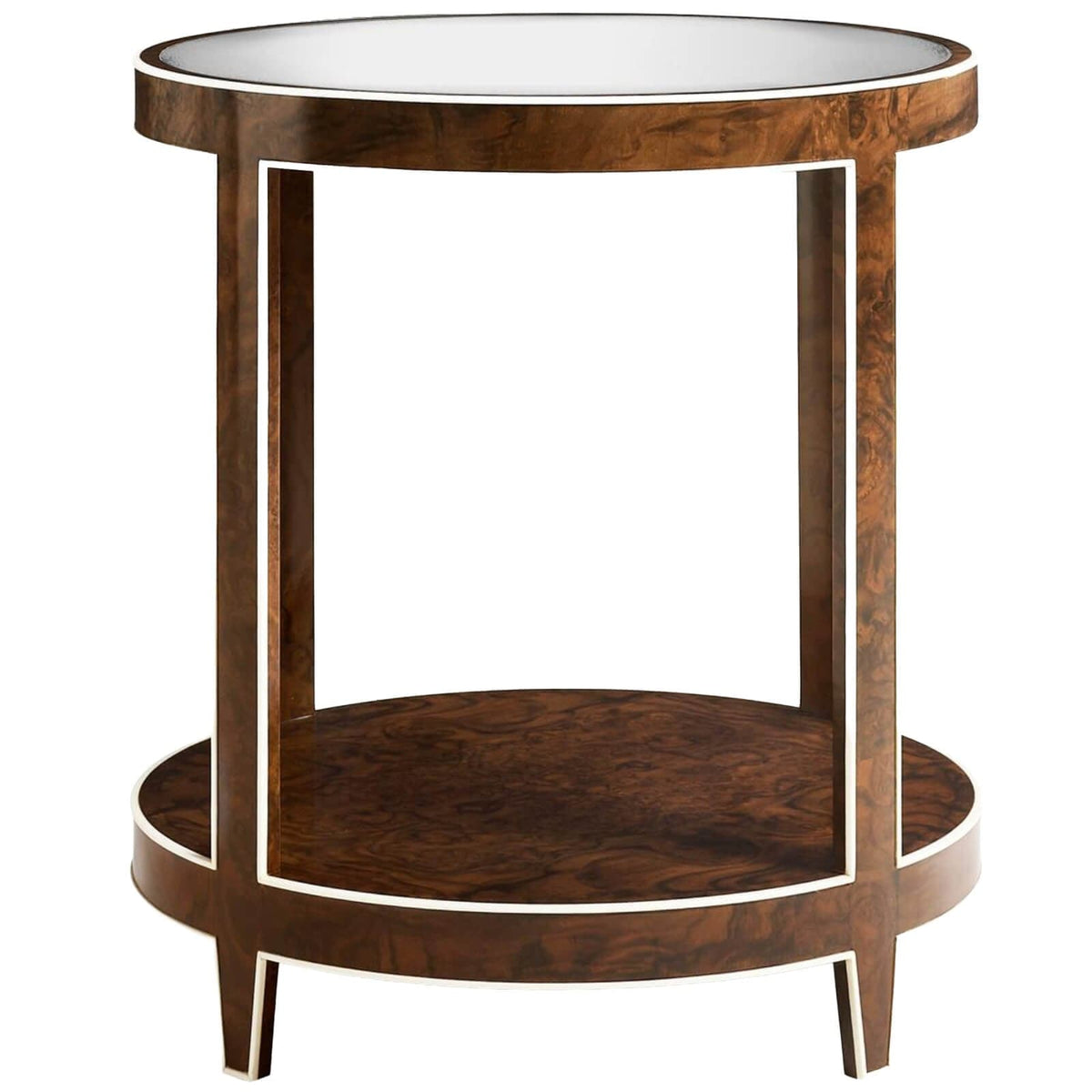 Jonathan Charles Living Jacques Round Side Table House of Isabella UK