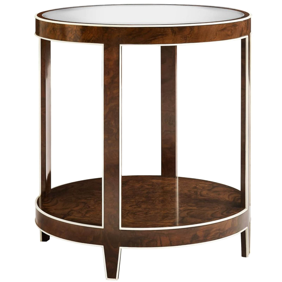 Jonathan Charles Living Jacques Round Side Table House of Isabella UK