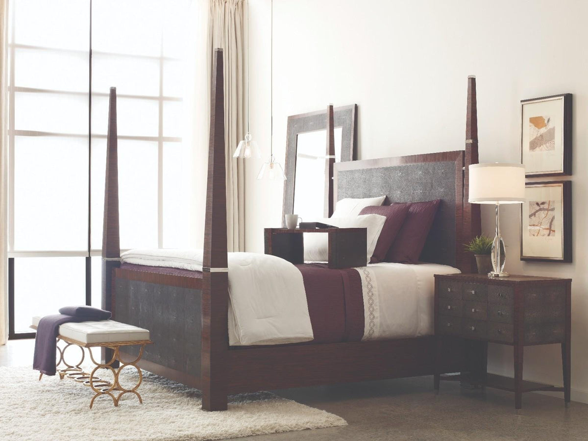 Jonathan Charles Bench Circles - Gilded Iron.