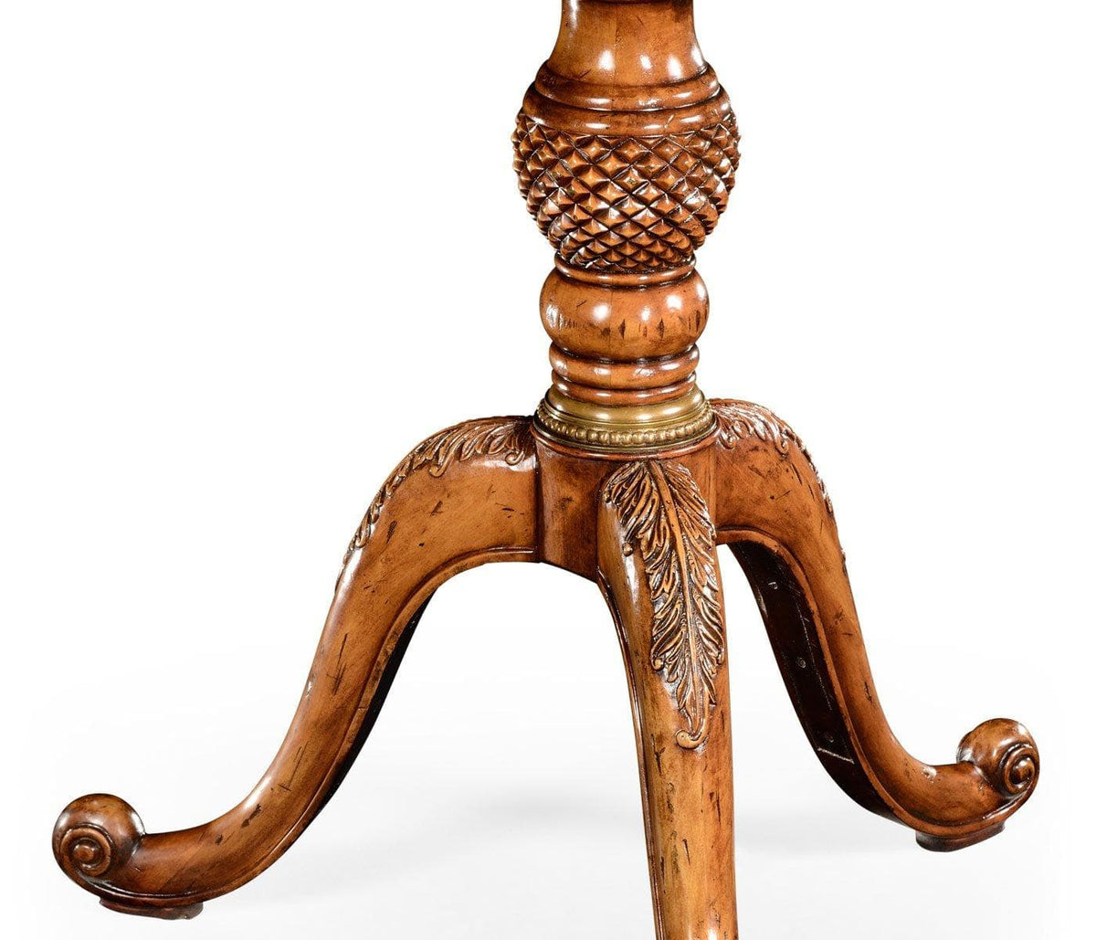 Jonathan Charles Centre Table George Iii with Spiral Inlay.