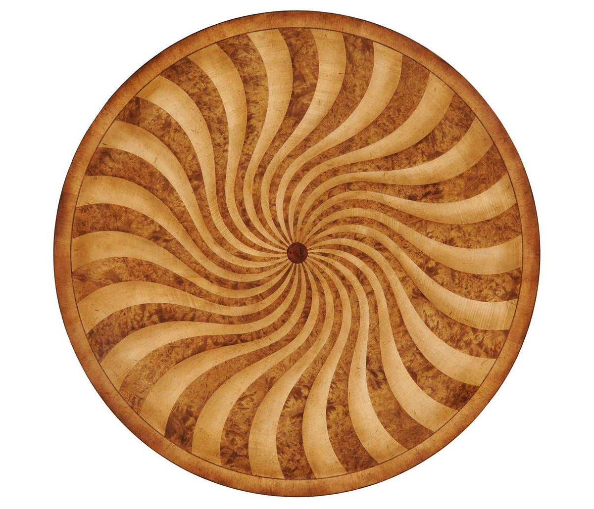 Jonathan Charles Centre Table George Iii with Spiral Inlay.