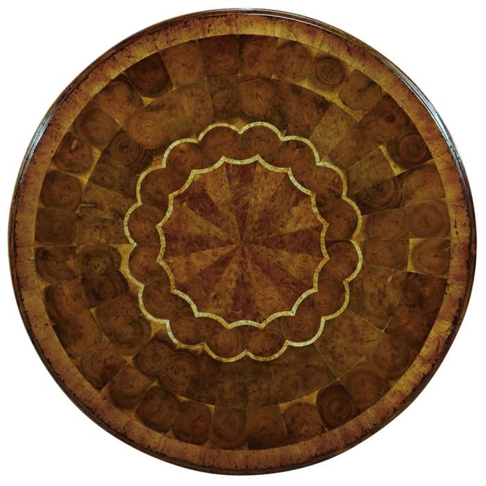 Jonathan Charles Lamp Table Oyster.