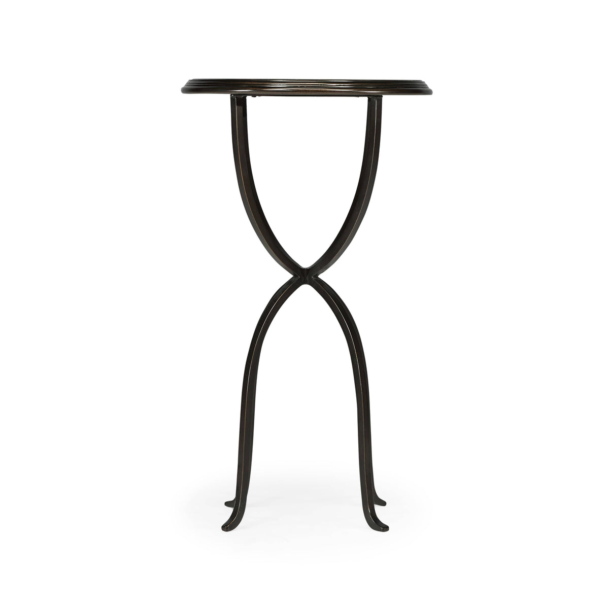 Jonathan Charles Living Lamp Table Horseshoe - Bronze House of Isabella UK