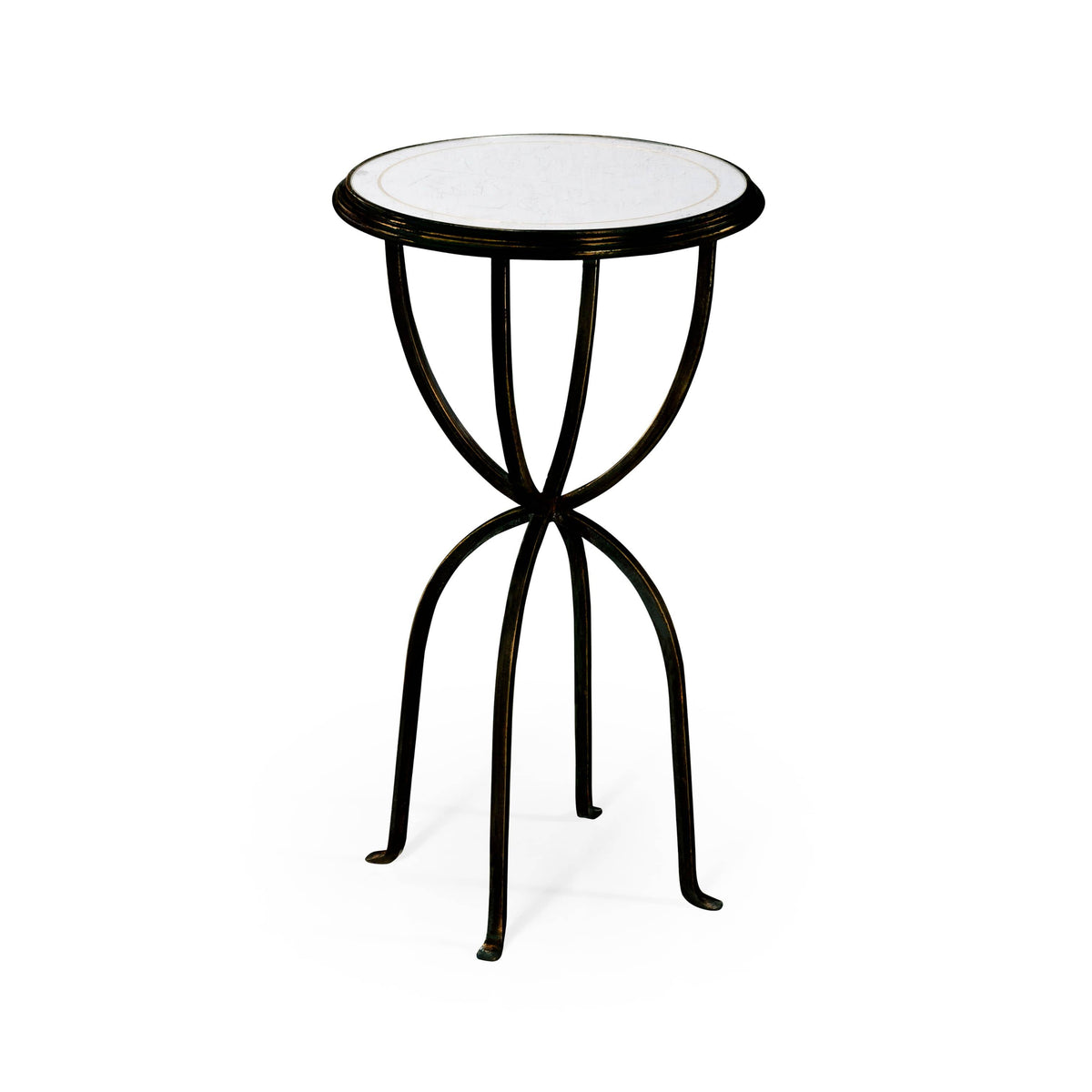 Jonathan Charles Living Lamp Table Horseshoe - Bronze House of Isabella UK