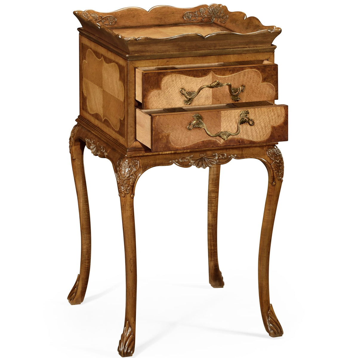 Jonathan Charles Living Lamp Table with Tray Top 1720s House of Isabella UK