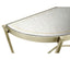 Jonathan Charles Living Large Demilune Console Table Contemporary - Silver House of Isabella UK