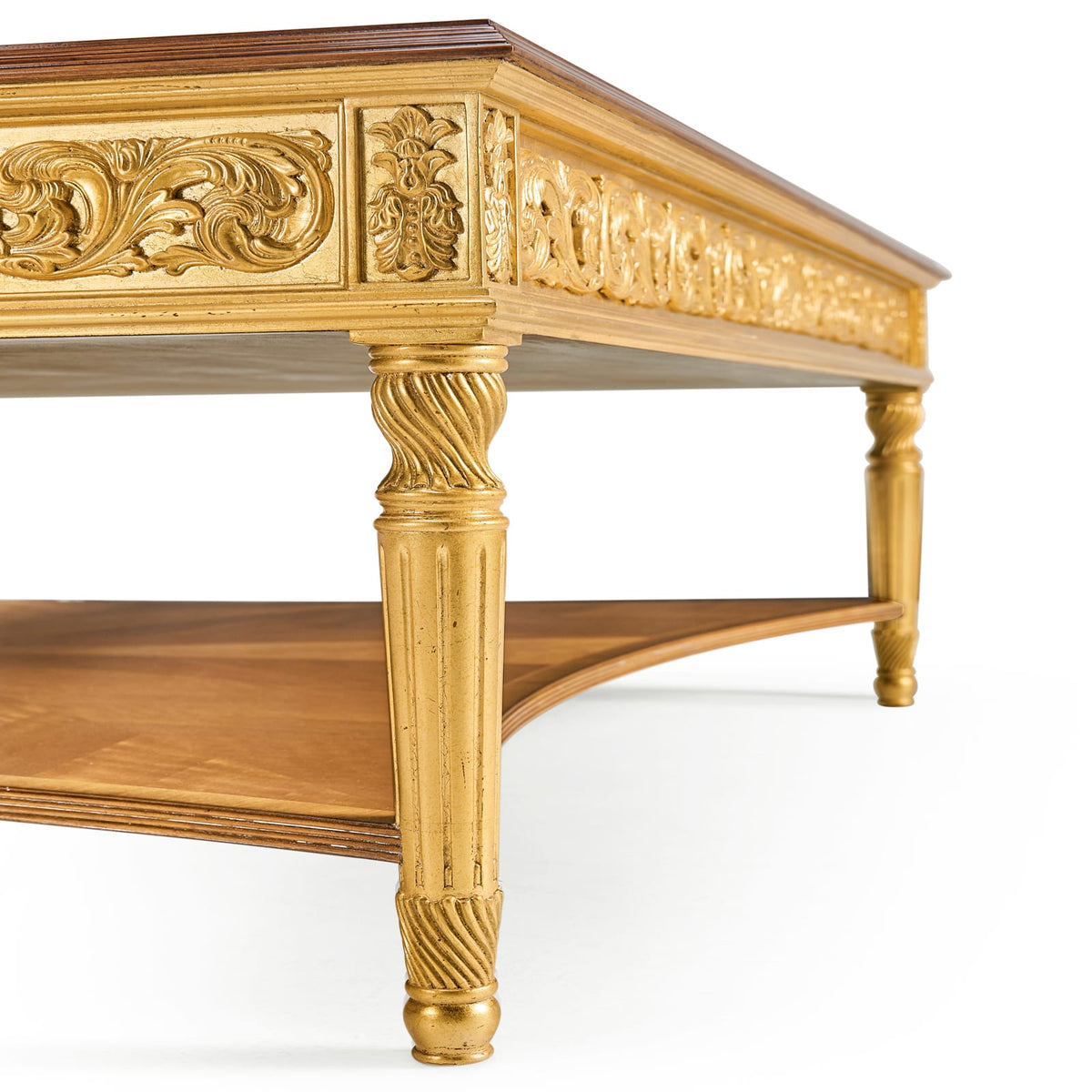 Jonathan Charles Living Louis XIV Style Square Coffee Table House of Isabella UK