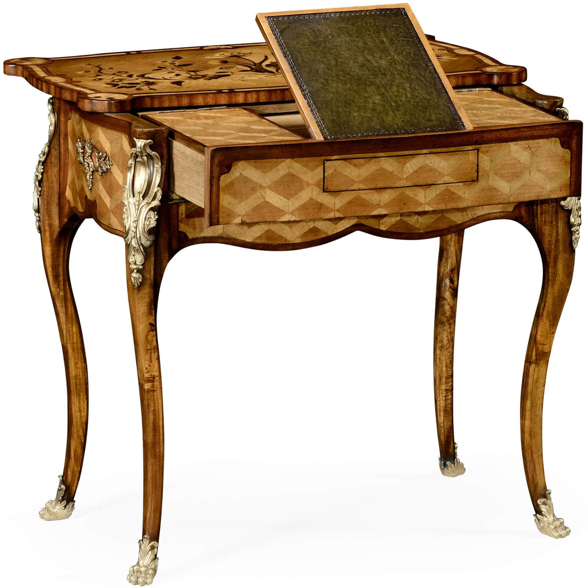 Jonathan Charles Living Louis XV Style Mechanical Writing Desk House of Isabella UK