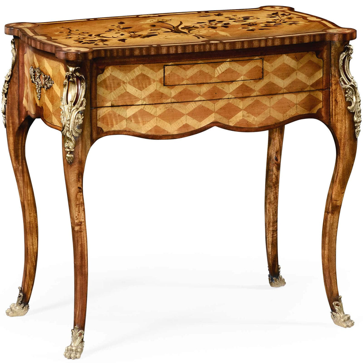 Jonathan Charles Living Louis XV Style Mechanical Writing Desk House of Isabella UK