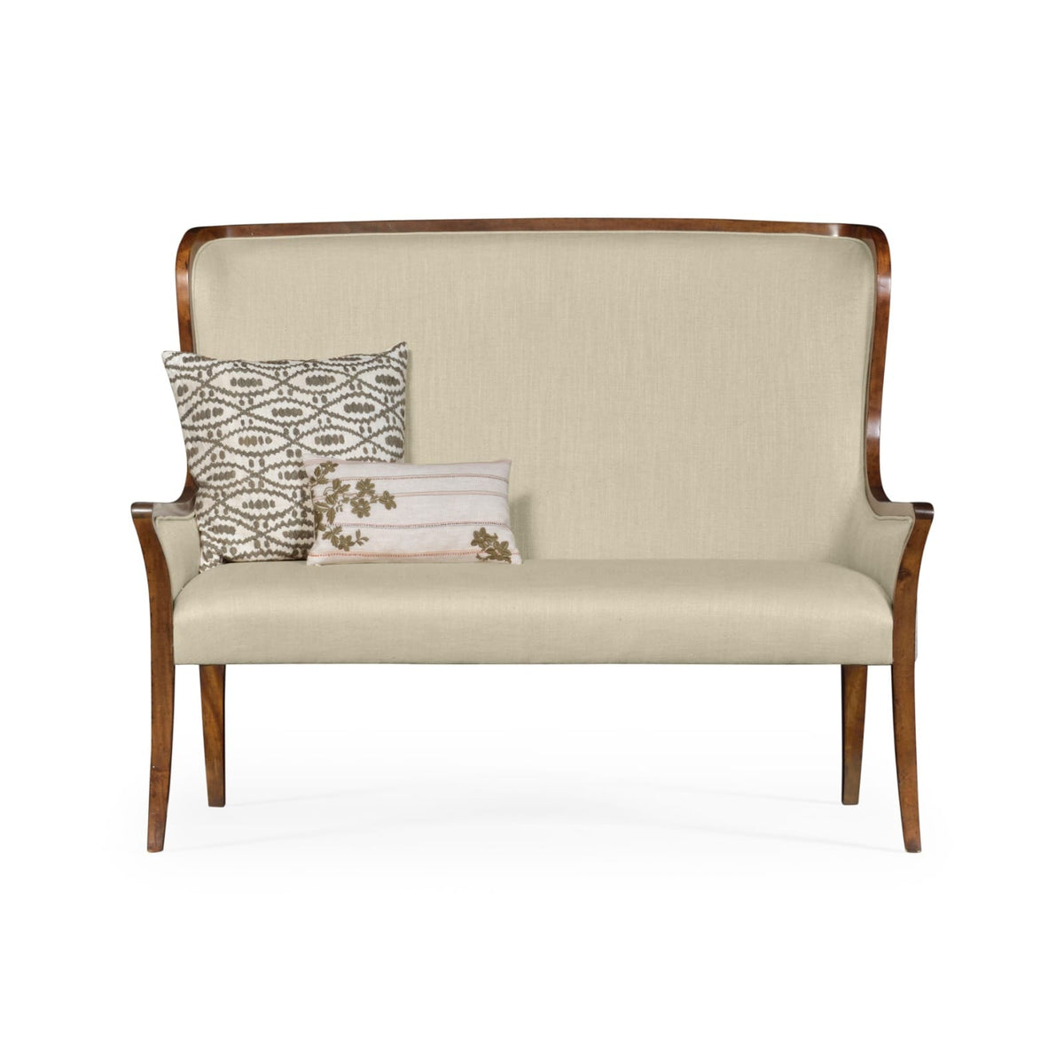 Jonathan Charles Living Loveseat Monarch with Curved Back - Antwerp House of Isabella UK