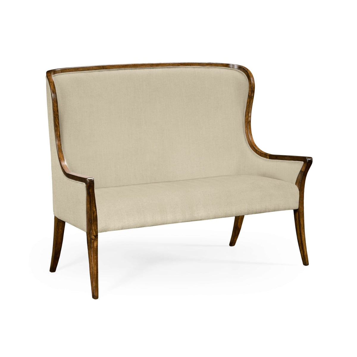 Jonathan Charles Living Loveseat Monarch with Curved Back - Antwerp House of Isabella UK