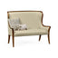 Jonathan Charles Living Loveseat Monarch with Curved Back - Antwerp House of Isabella UK