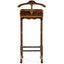 Jonathan Charles Living Mahogany Valet Stand with Stud Box House of Isabella UK