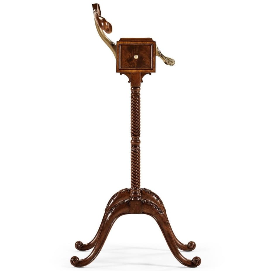Jonathan Charles Living Mahogany Valet Stand with Stud Box House of Isabella UK
