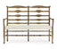 Jonathan Charles Living Medium Driftwood Double Bench Ladder Back - Shambala House of Isabella UK