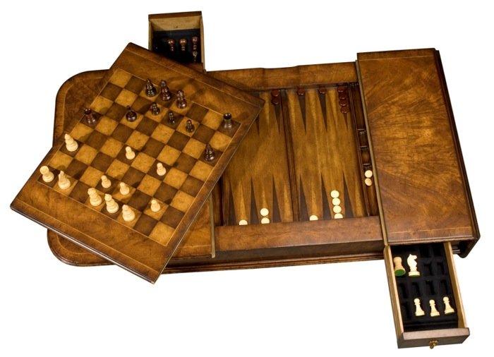 Jonathan Charles Living Monarch Extending Games Table - 93-132cm House of Isabella UK