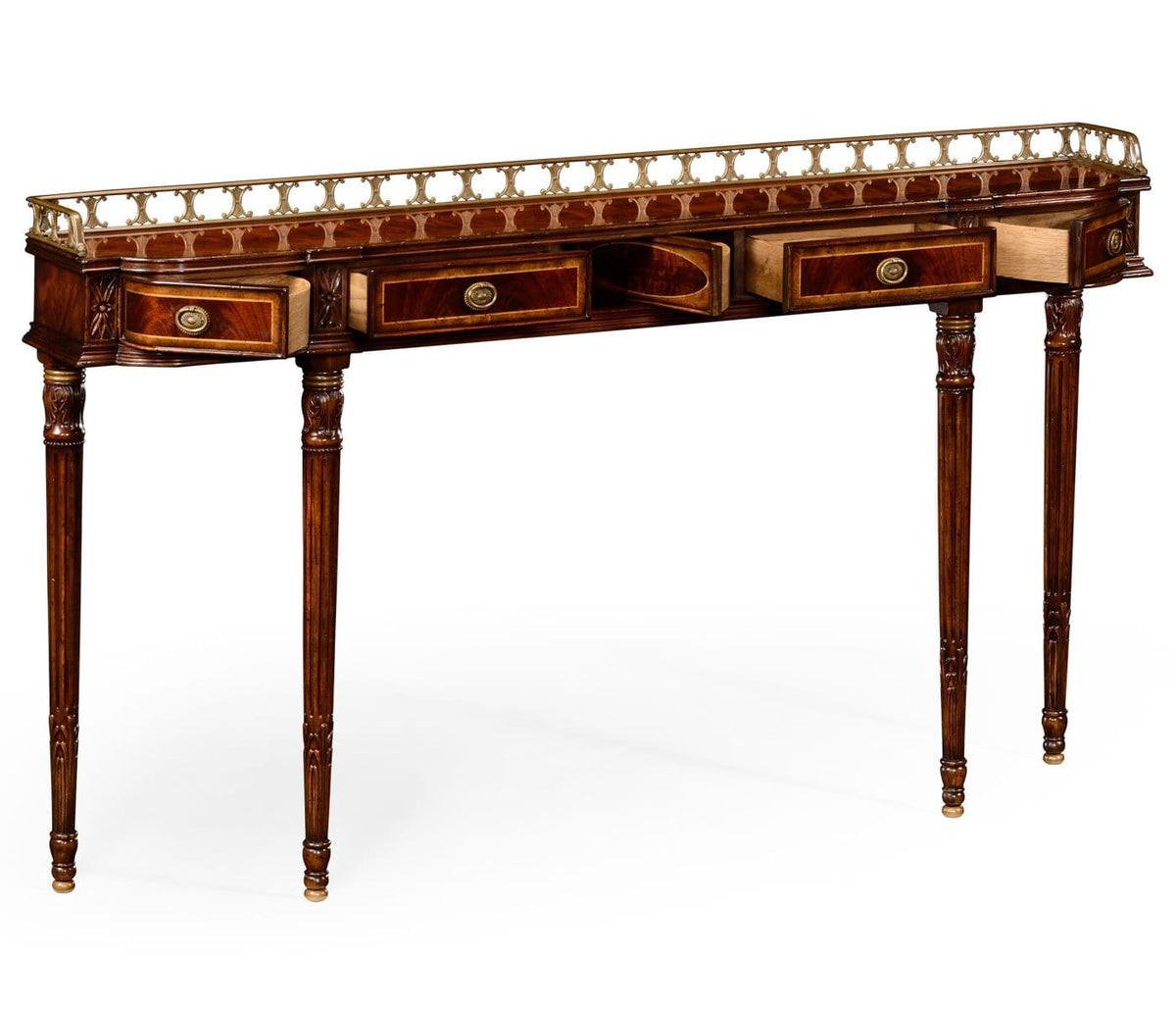 Jonathan Charles Living Narrow Console Table Georgian House of Isabella UK