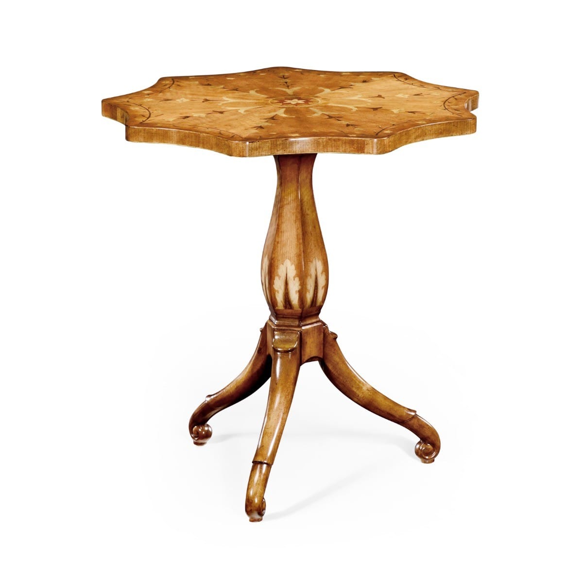 Jonathan Charles Living Nine Sided Lamp Table Sheraton House of Isabella UK