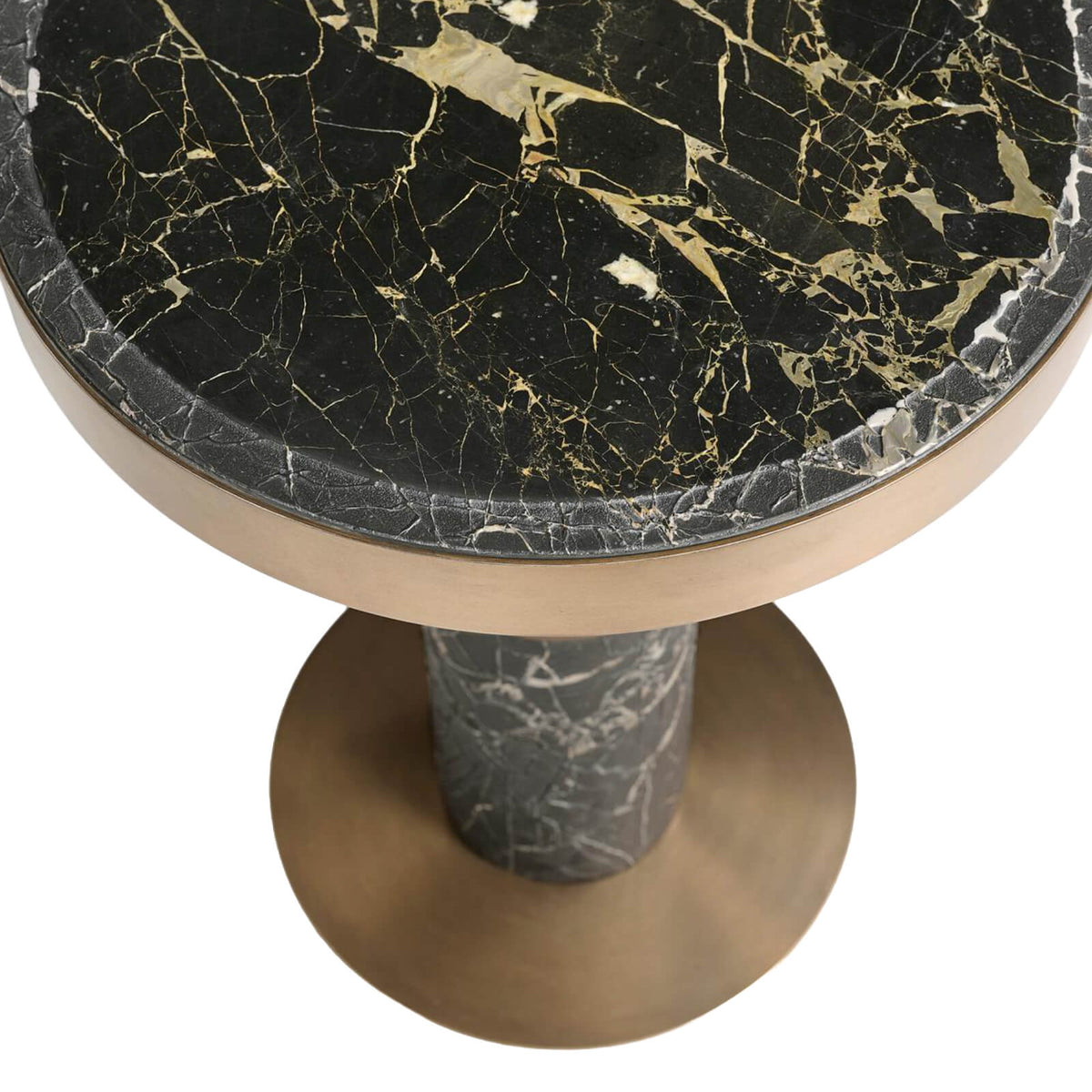 Jonathan Charles Living Nova Round Accent Table House of Isabella UK