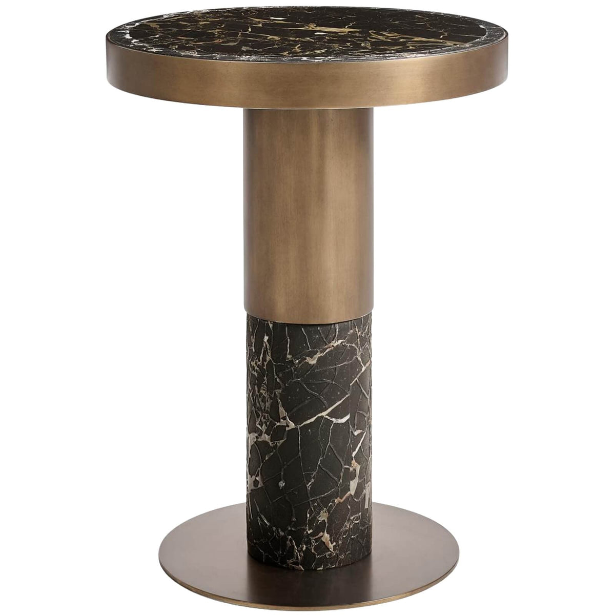 Jonathan Charles Living Nova Round Accent Table House of Isabella UK