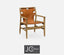 Jonathan Charles Living Occasional Chair Danish Midcentury - Light House of Isabella UK