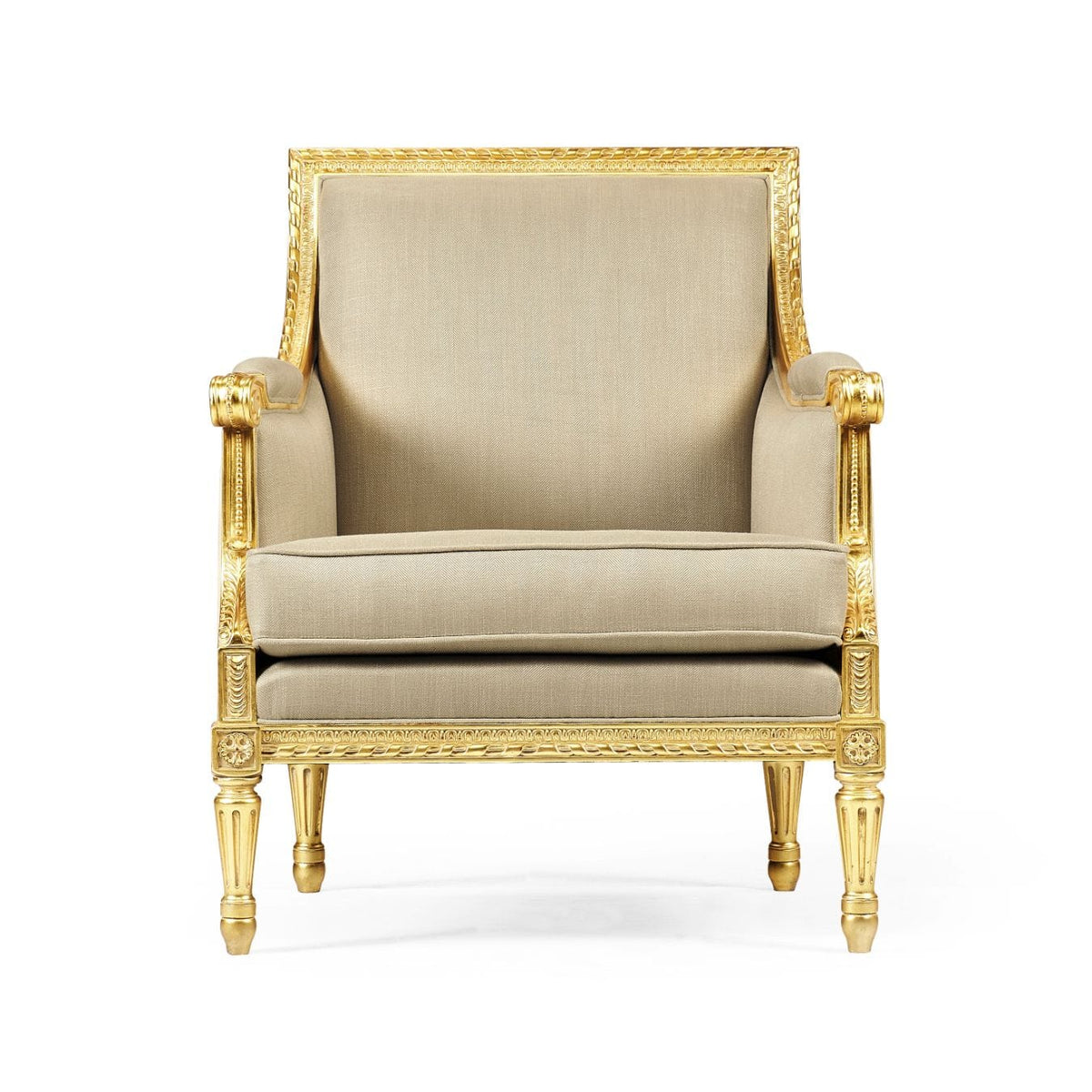 Jonathan Charles Living Occasional Chair Louis XV - Antwerp House of Isabella UK