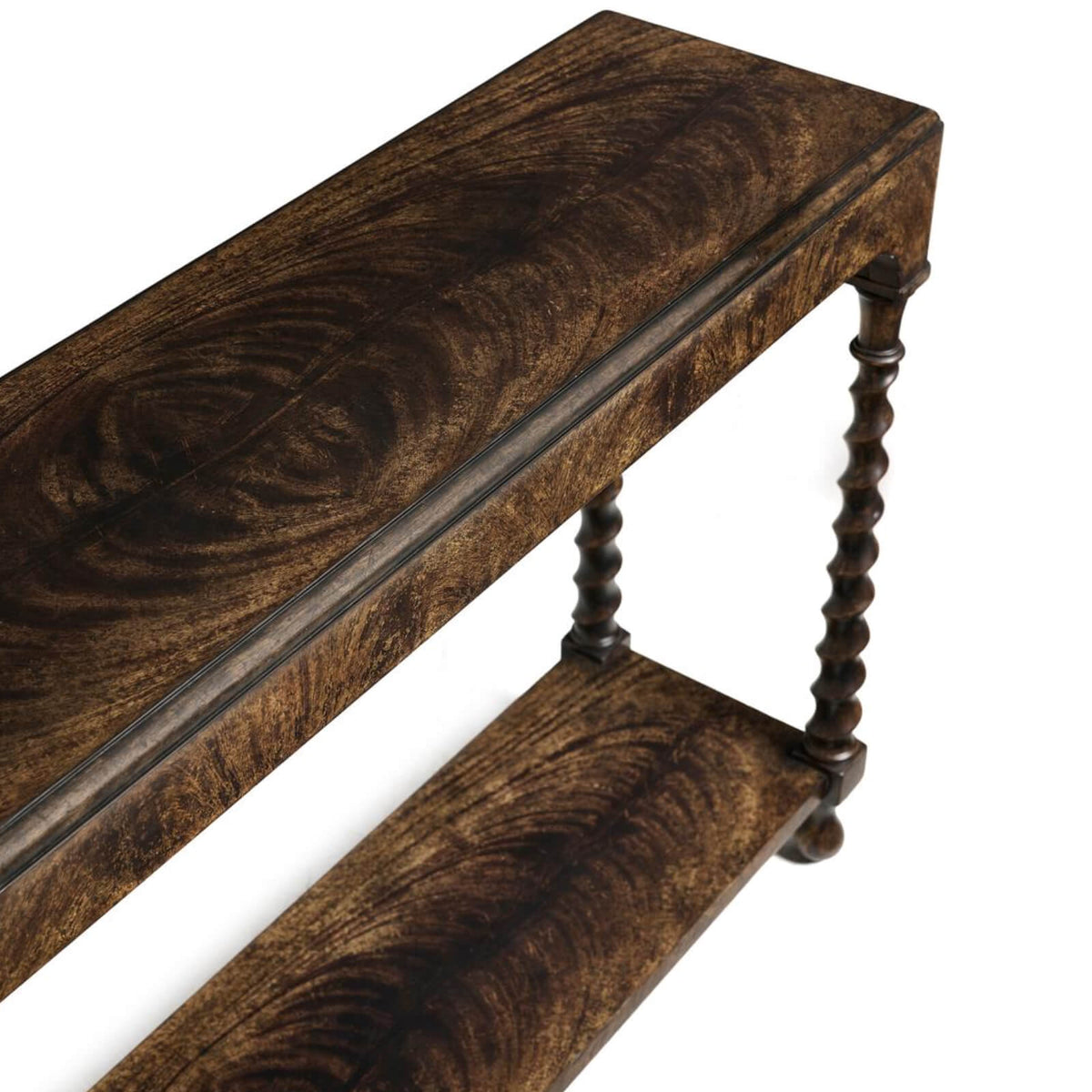 Jonathan Charles Living Orsman Ebonized Narrow Console Table House of Isabella UK