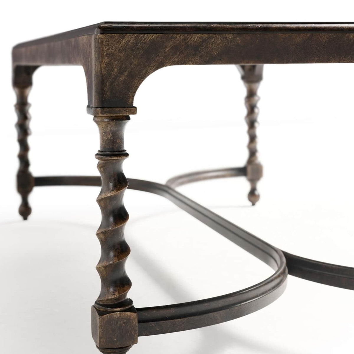 Jonathan Charles Living Orsman Ebonized Rectangular Coffee Table House of Isabella UK