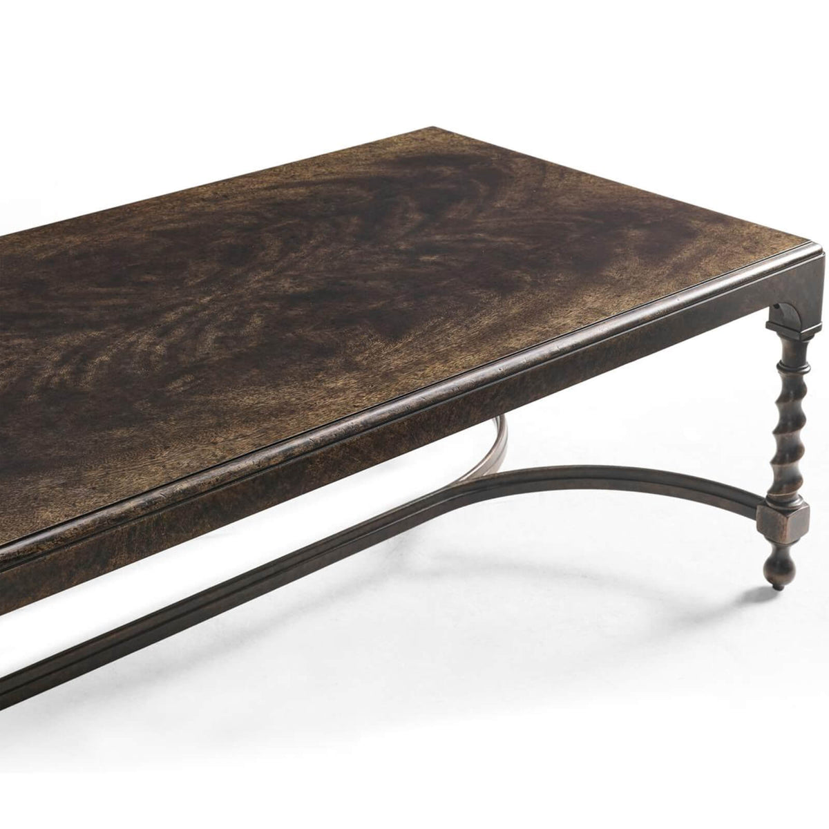 Jonathan Charles Living Orsman Ebonized Rectangular Coffee Table House of Isabella UK