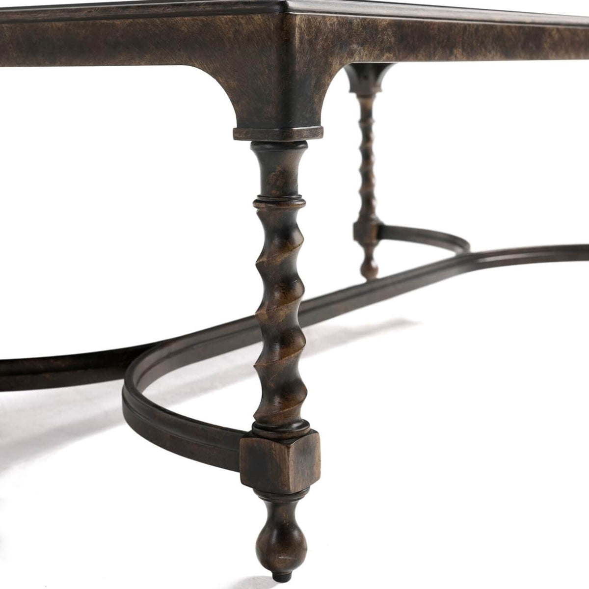 Jonathan Charles Living Orsman Ebonized Rectangular Coffee Table House of Isabella UK