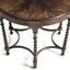 Jonathan Charles Living Orsman Ebonized Round Centre Table House of Isabella UK